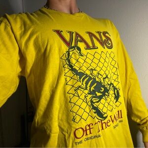 Vans Bright Yellow Graphic Tee